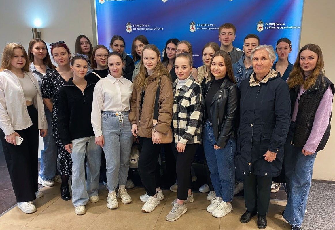 Студенты Мининского посетили экскурсию в Музее истории МВД 
