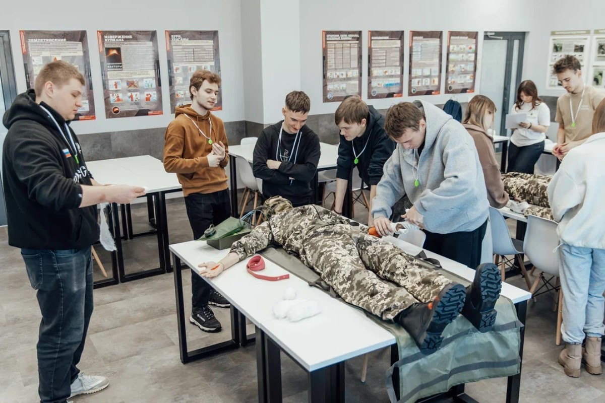 В Мининском университете состоялся первый этап историко-патриотического марафона «Рассвет. Мининский» 