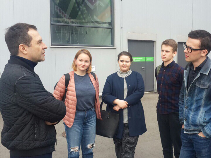 Студенты-продюсеры 2 курса прошли однодневную стажировку в Москве на съемках телешоу «Человек-невидимка»