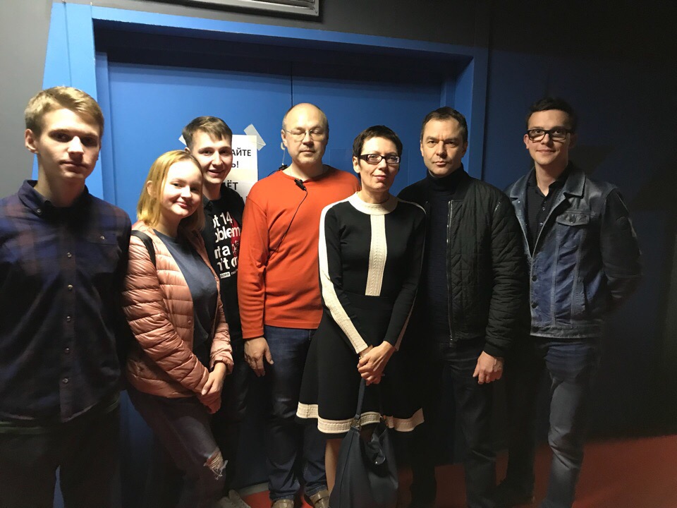 Студенты-продюсеры 2 курса прошли однодневную стажировку в Москве на съемках телешоу «Человек-невидимка»