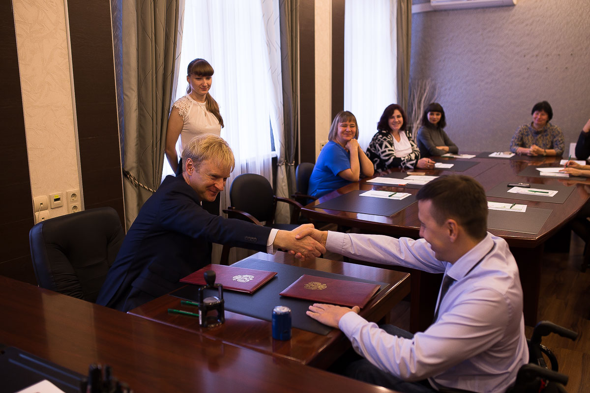 Мининский университет подписал соглашение о сотрудничестве с  Нижегородской региональной общественной организации инвалидов «Ковчег»