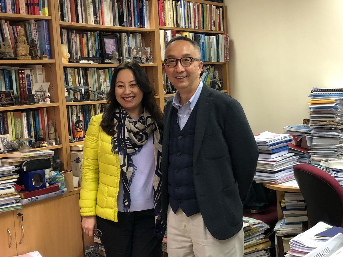Советник при ректорате Ольга Ким провела цикл лекций в Университете образования Гонконга