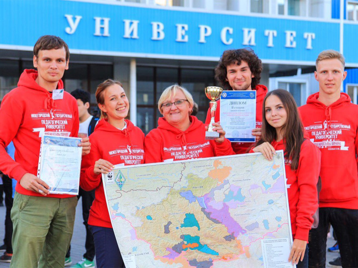 Студенты Мининского заняли второе место во Всероссийской студенческой олимпиаде по географии и природопользованию