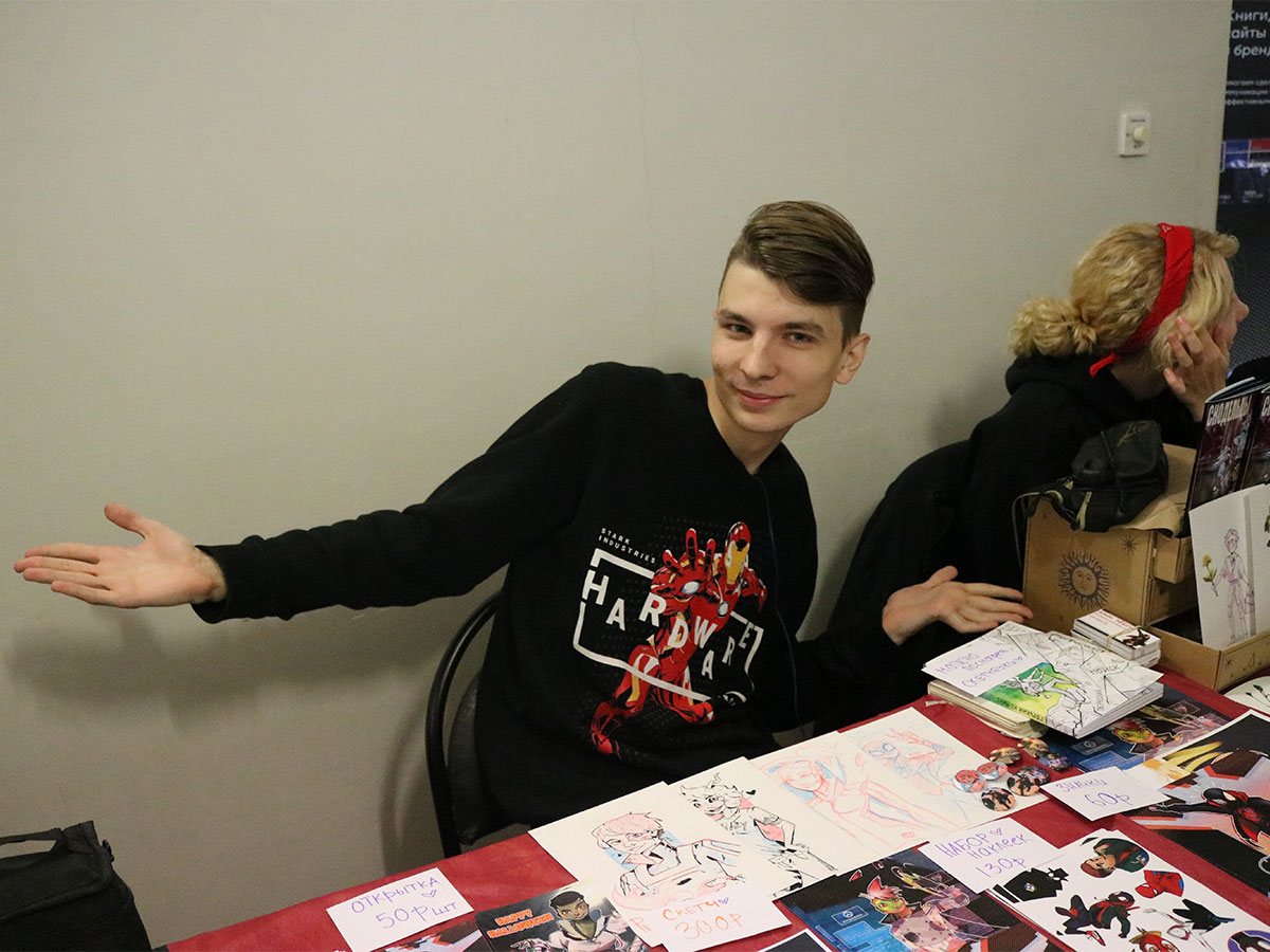 Студенты-дизайнеры ФДИИМТ приняли участие во Всероссийском молодёжном проекте «Комикс-марафон-2019»