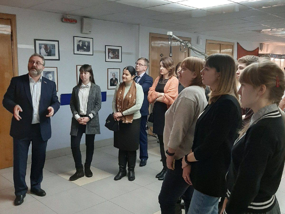 Мининский университет организовал экскурсию на ГТРК 