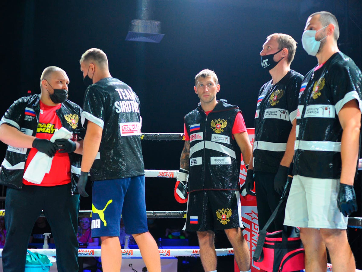 Магистрант, боксер Андрей Сироткин одержал победу в бою на международном турнире по боксу Kold Wars