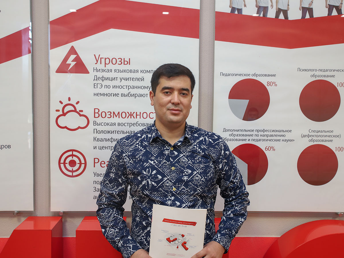 Гутлиев Сердар: «В дальнейшем планирую работать учителем английского языка в Туркменистане»