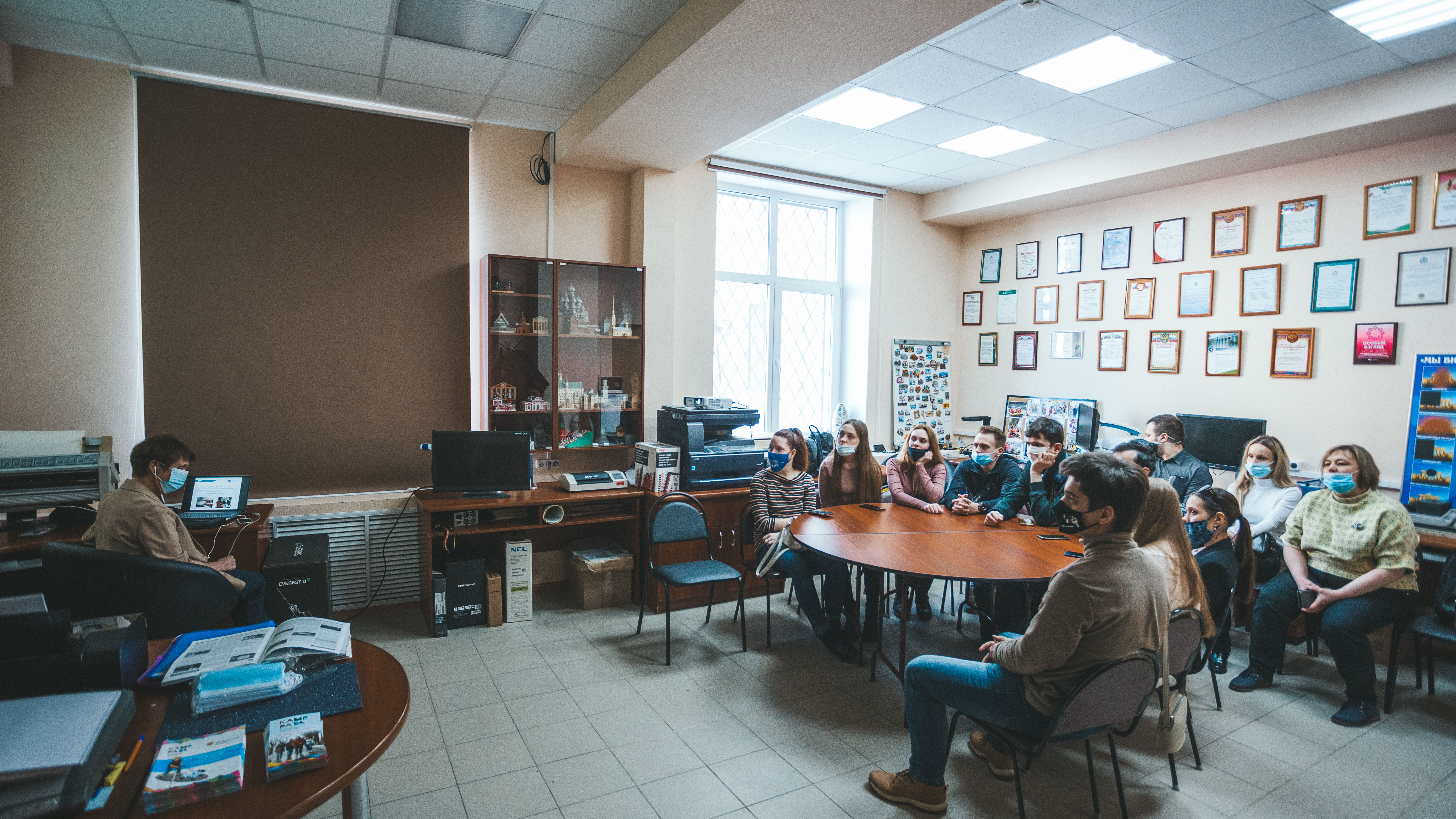 Студенты Мининского университета посетили Тифлоинформационный центр