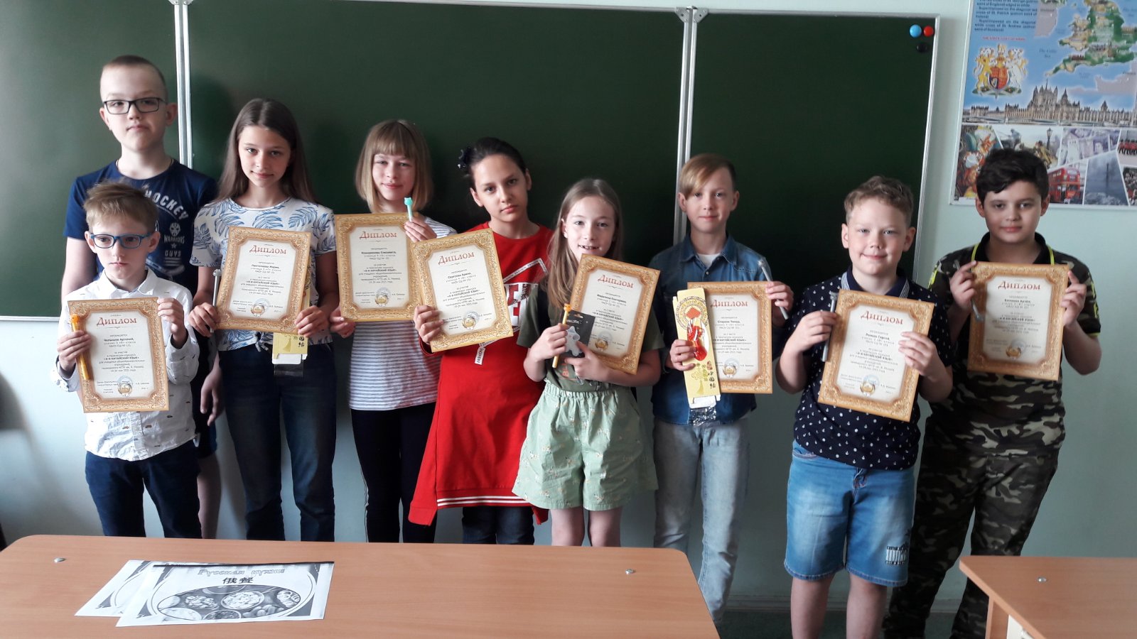 Школьники приняли участие в конкурсе Мининского университета «Я и китайский язык»