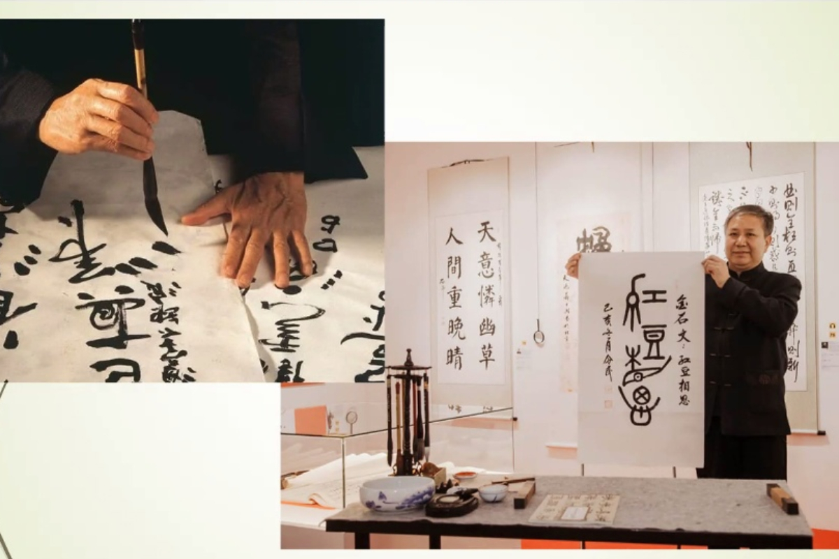 22 ноября в Мининском университете прошел мастер-класс по китайской каллиграфии ручкой