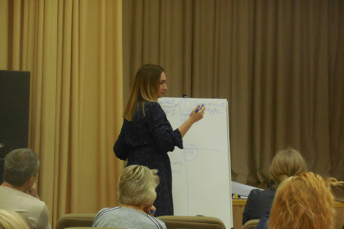 Команда Мининского провела семинар-тренинг для родителей и педагогов  
