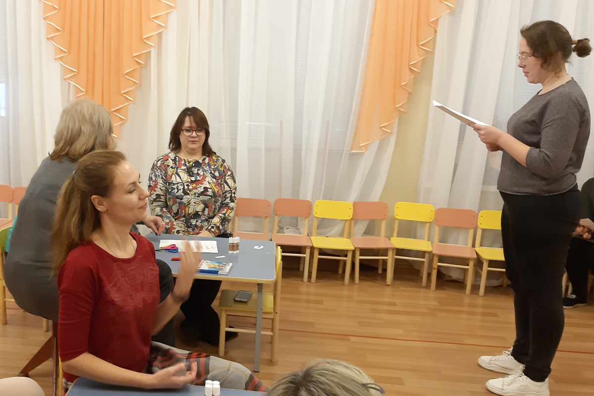 Команда Мининского провела цикл мероприятий по профориентологии в детском саду № 129 