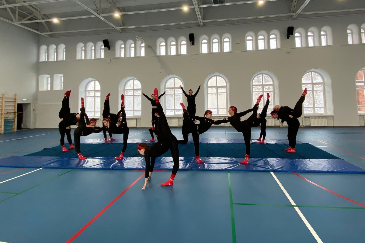 В Мининском состоялись массовые гимнастические выступления студентов 
