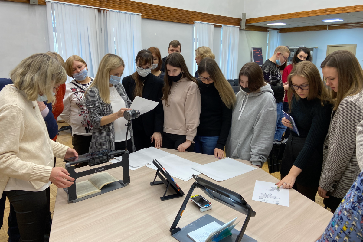 Студенты Мининского университета стали участниками семинара по теме реабилитации незрячих и слабовидящих людей