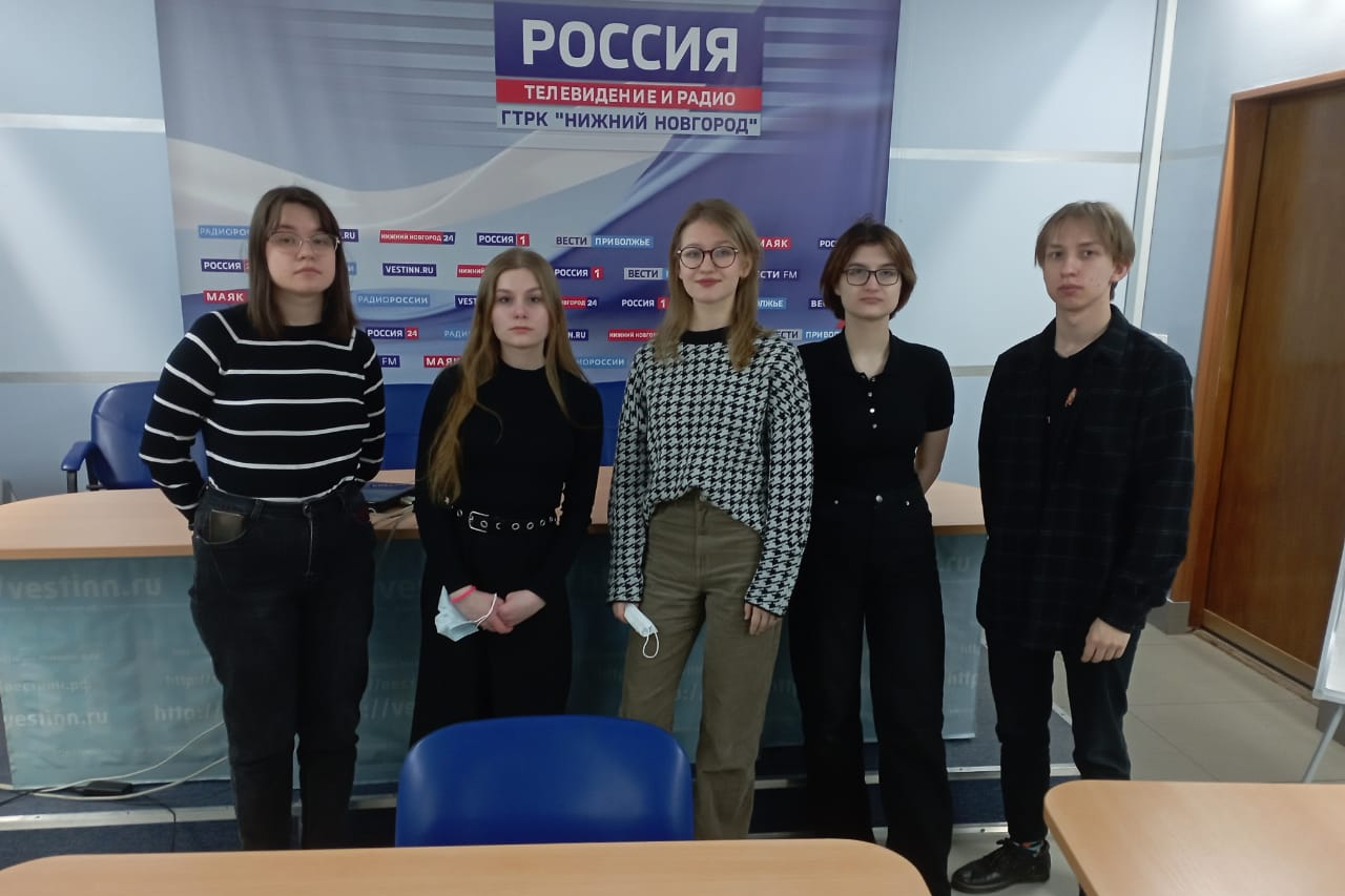Экскурсия и обзорная лекция для абитуриентов прошли на базе телецентра ГТРК «Нижний Новгород»