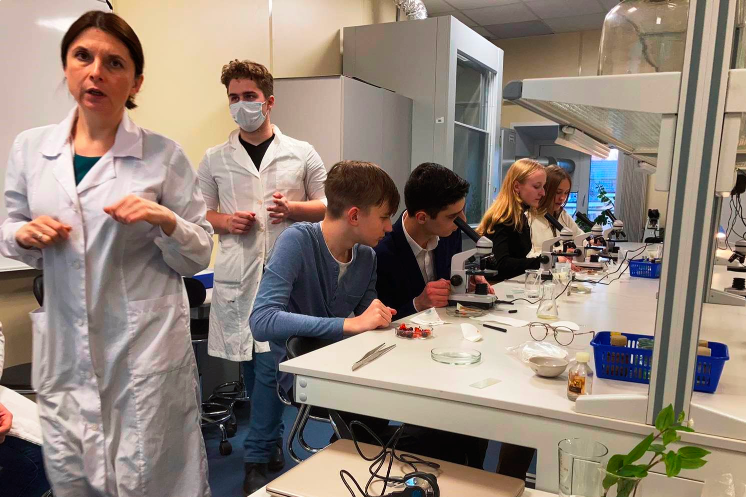 Продолжается Естественнонаучная школа в рамках проекта Академическая среда в Мининском университете