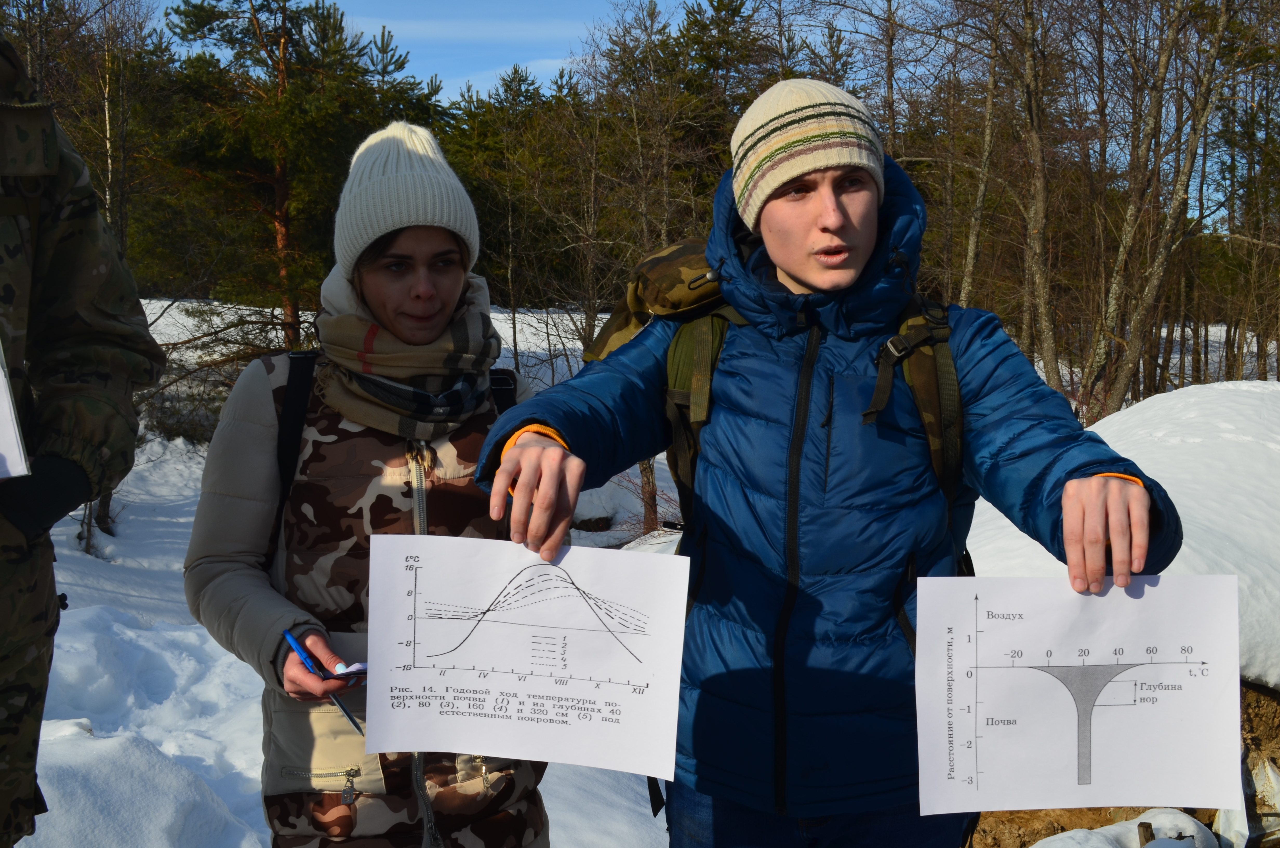 Студенты Мининского провели лыжную экскурсию для школьников в Городецком районе