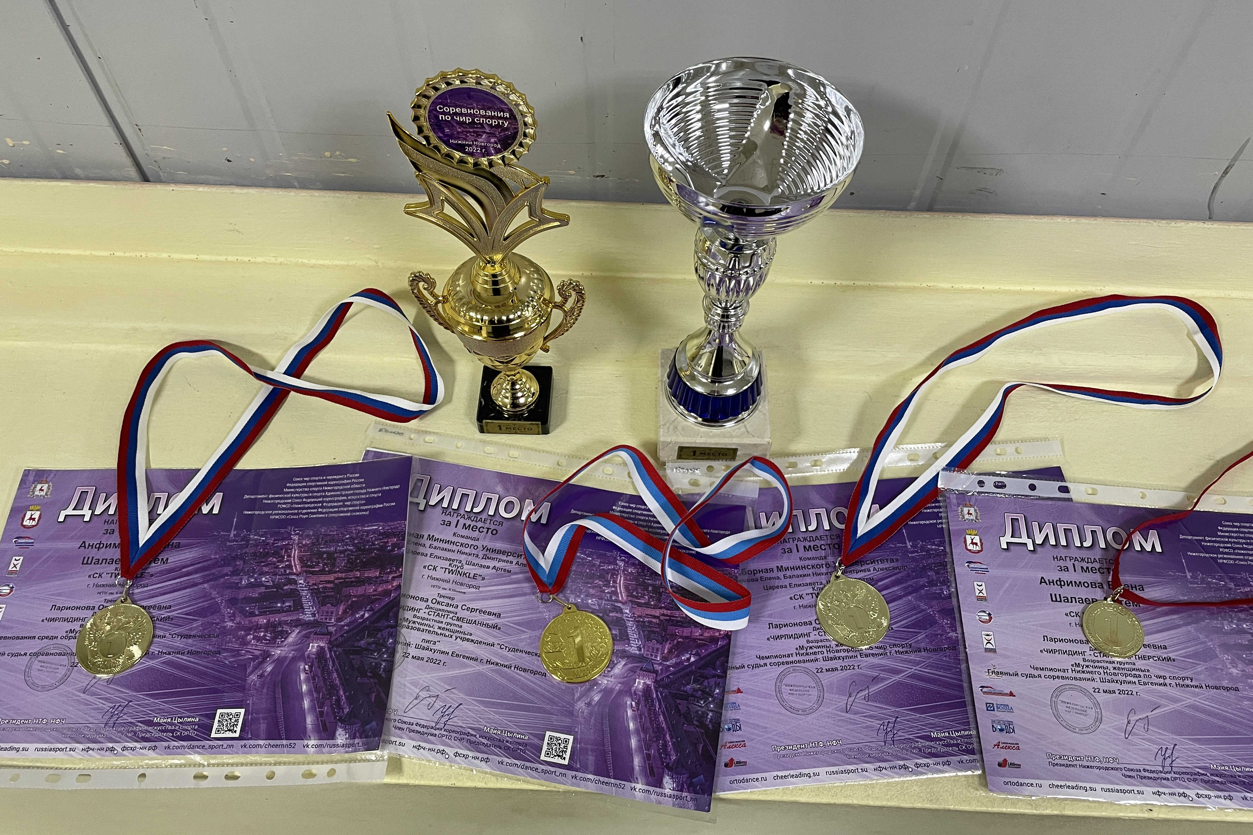 Команда Мининского по чир спорту стала абсолютным чемпионом региональных соревнований