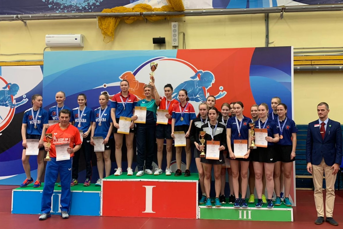 Студентки Мининского университета завоевали медали в двух турнирах по настольному теннису