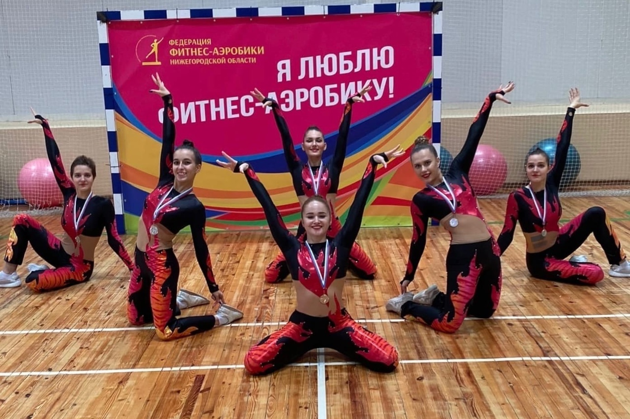 Команда Мининского университета получила серебро на соревнованиях по фитнес-аэробике