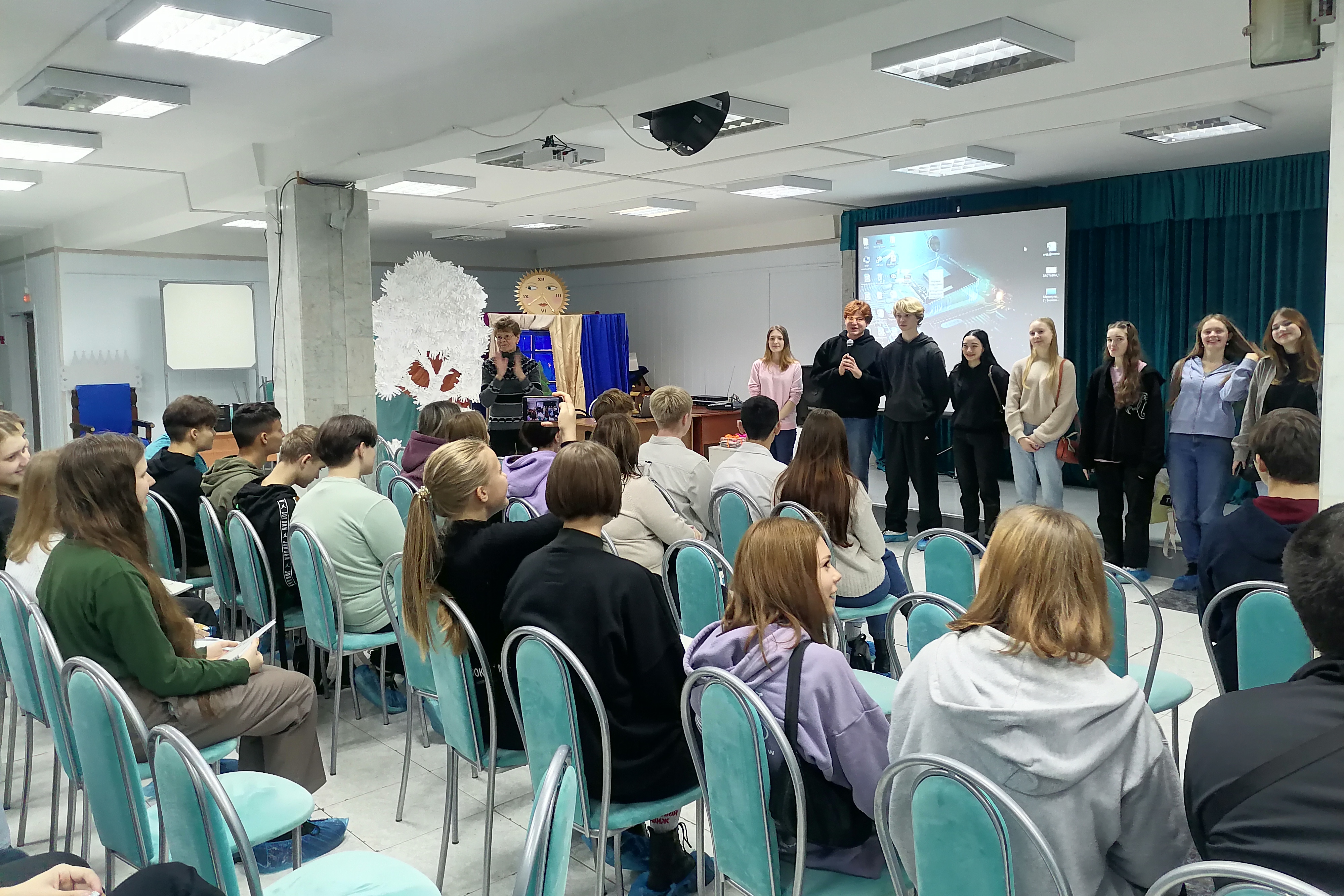 Географическую игру для кстовских школьников провела команда Мининского университета