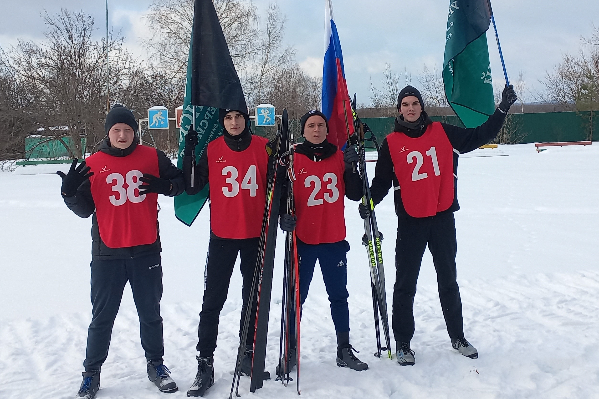 Лыжные выездные сборы прошли на факультете физической культуры и спорта