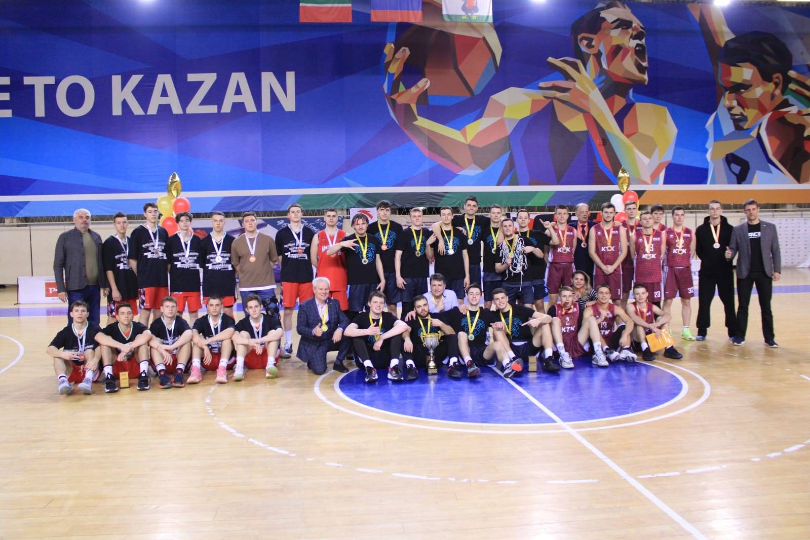 Баскетбольная сборная Мининского стала серебряным призёром Чемпионата Ассоциации студенческого баскетбола в высшем дивизионе Поволжье-Урал
