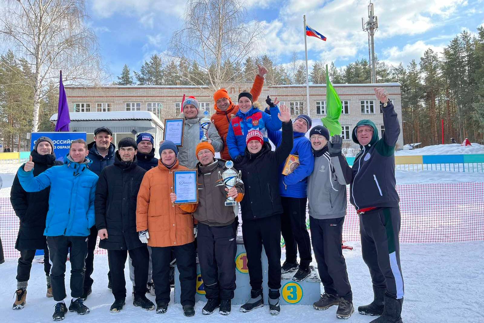 Мининский университет победил в профсоюзных соревнованиях по лыжным гонкам на фестивале «Румяная лыжня»