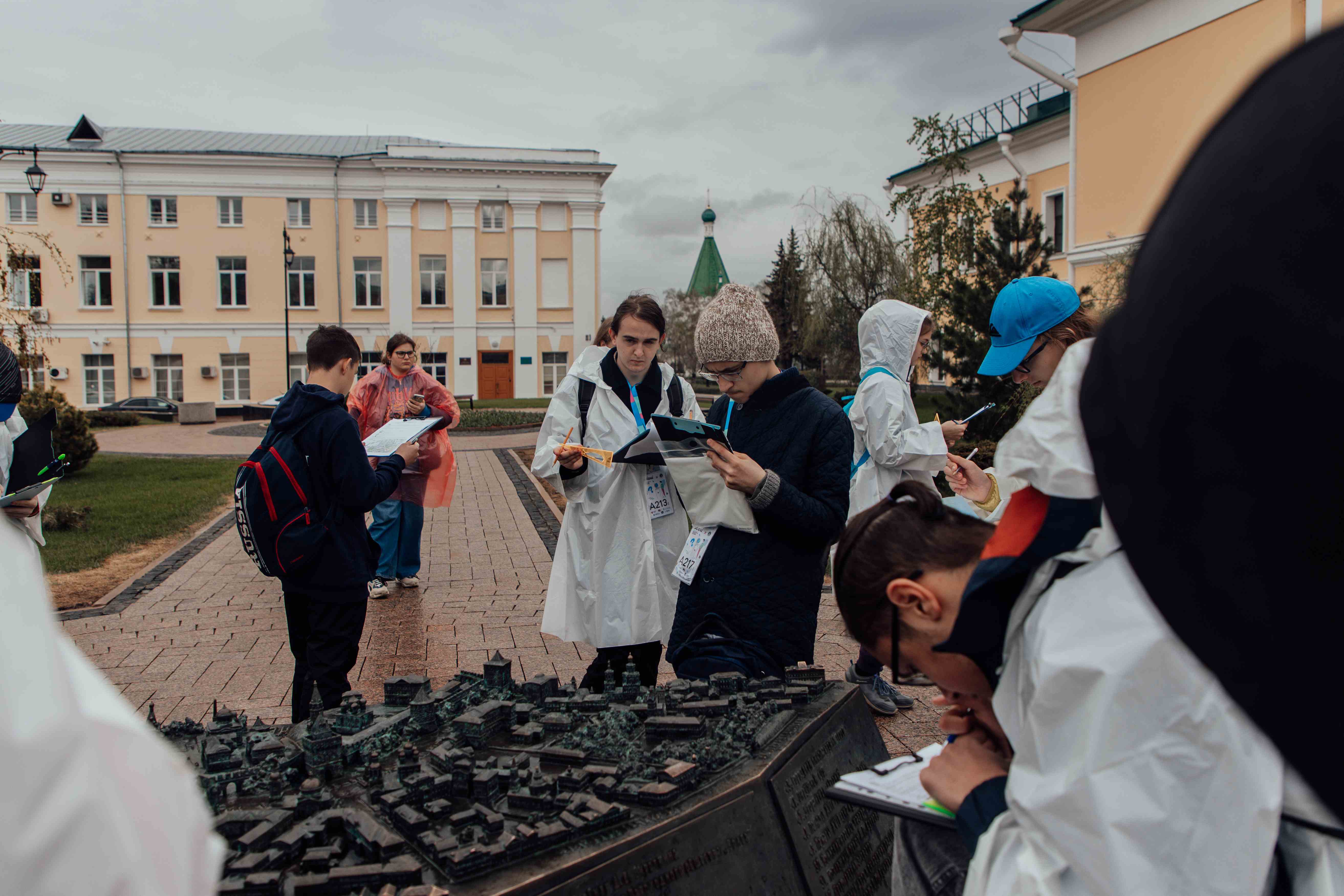 Финалисты олимпиады исследовали исторический центр города и Нижегородский кремль