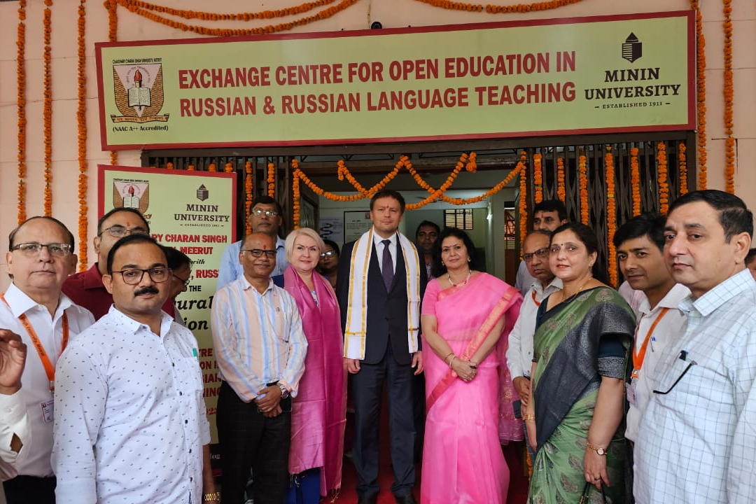 Мининский университет запустил в Индии Центр открытого образования на русском языке