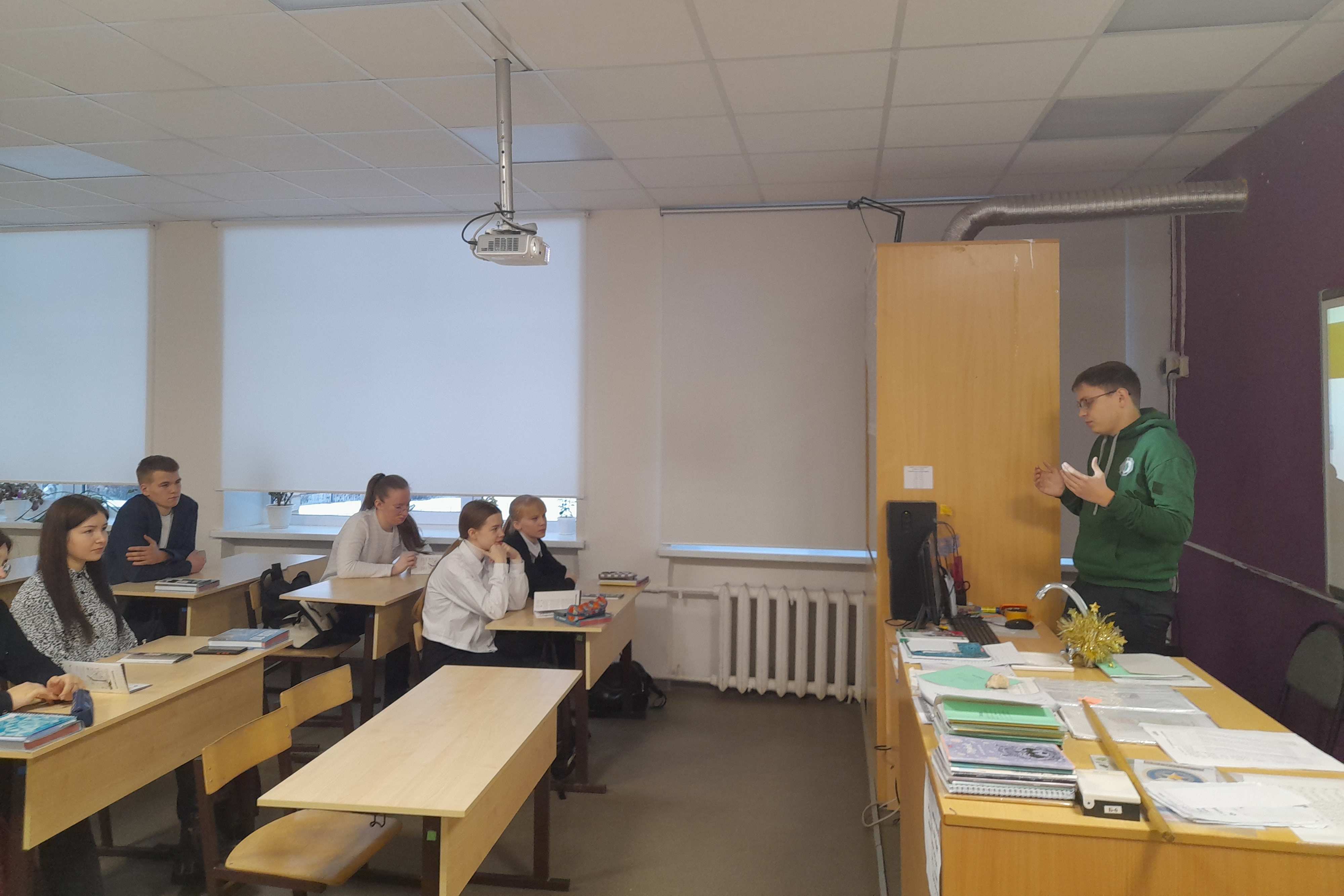 Школьникам Арьи рассказали о поступлении в Мининский университет