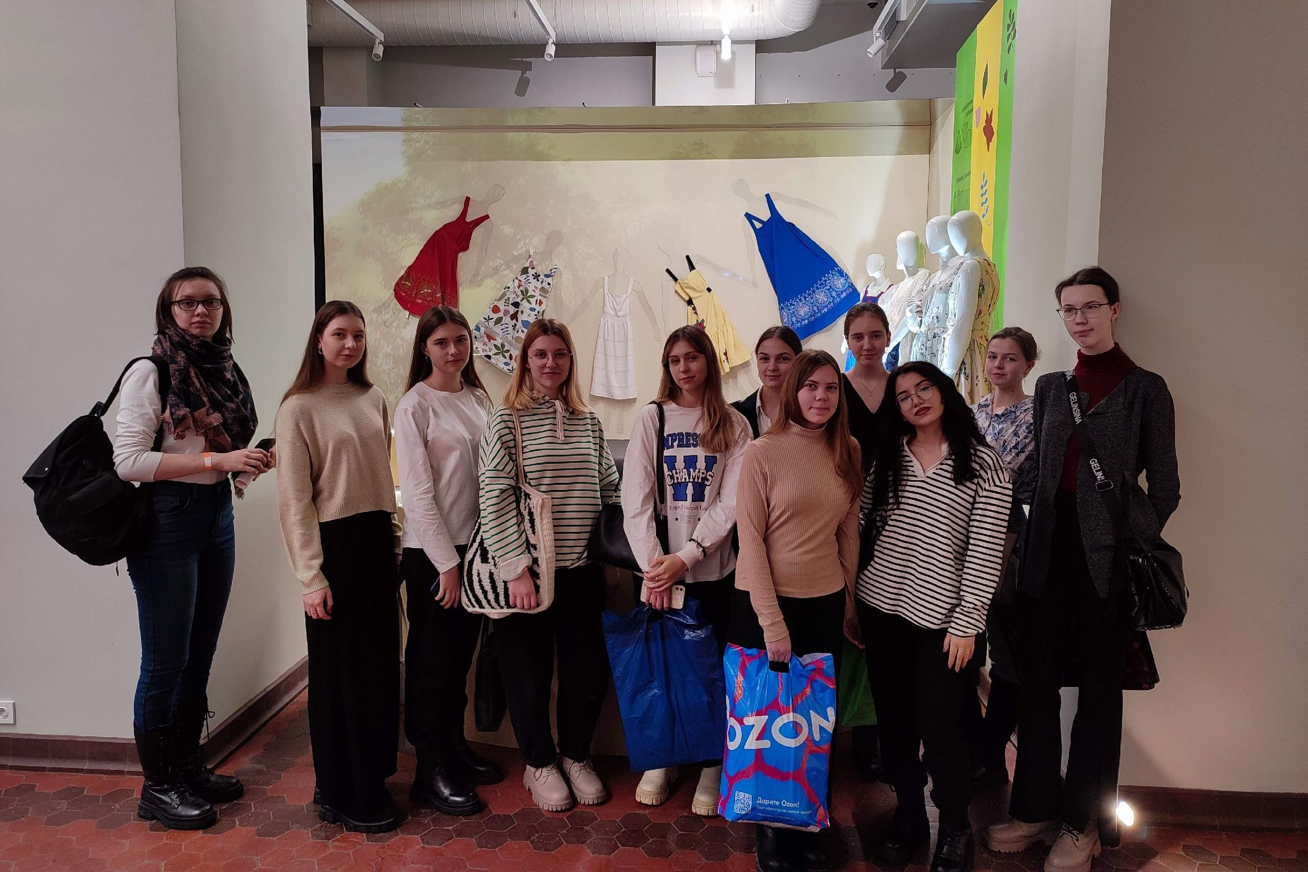 Форум креативных территорий посетили студенты творческого факультета Мининского