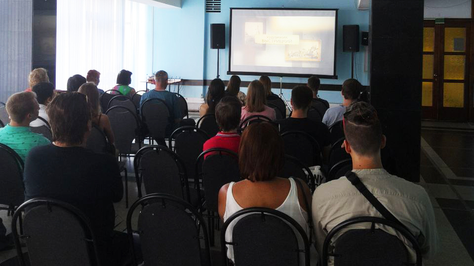 Выпускники специальности «Продюсерство» организовали открытый показ авторского фильма «Быстрицкий. Каким был нижегородский художник»