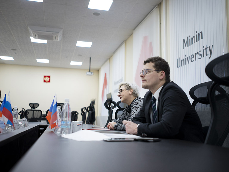 Мининский университет посетила делегация из Остравского университета (Чехия)