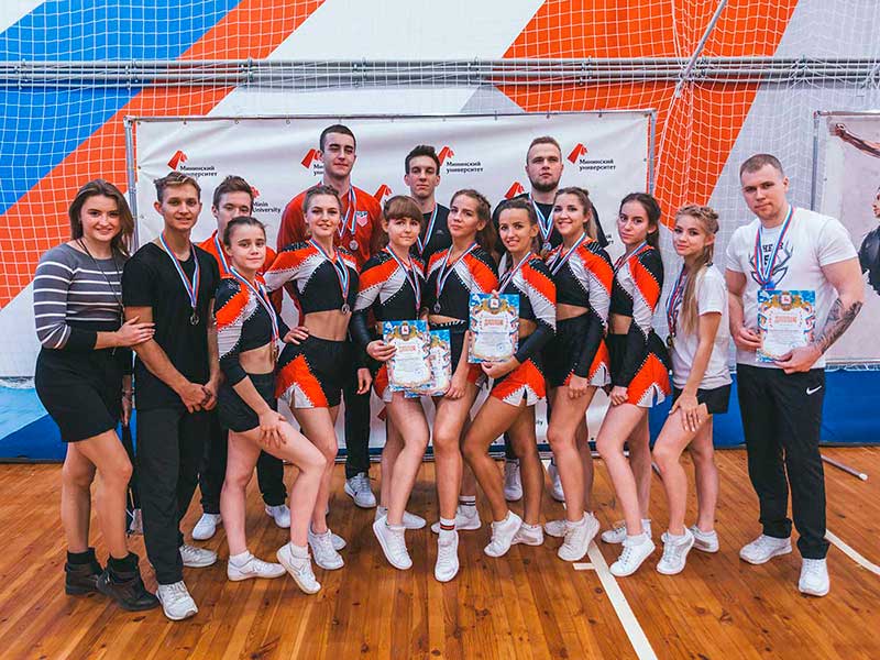 Студенты Мининского университета стали призерами соревнований по чирспорту и чирлидингу