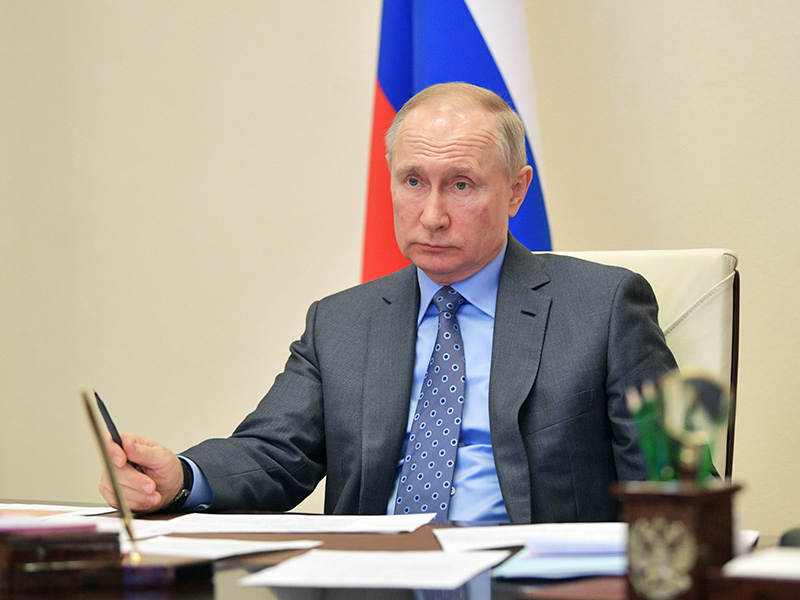 Владимир Путин обратился к россиянам
