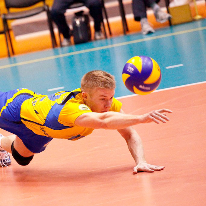 Volleyball dig 02