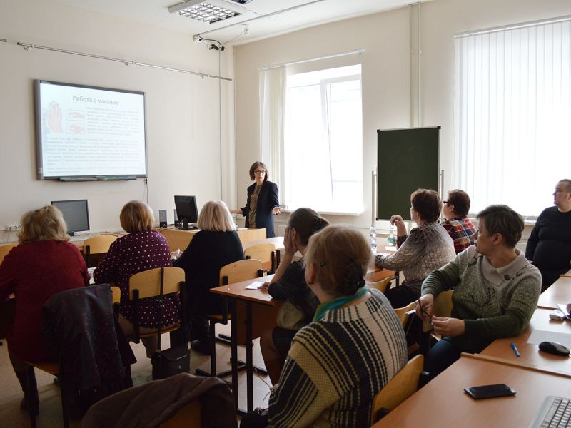 В рамках реализации проекта «Территория возможностей действует программа по повышению компьютерной грамотности