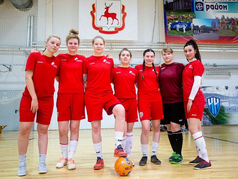 Женская сборная по мини-футболу НГПУ им. К. Минина – чемпион областного этапа «Мини-футбол – в вузы!»
