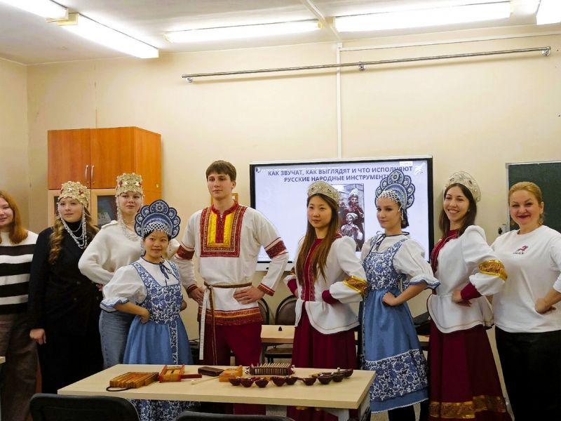 «Зимняя симфония: Новый год в ритмах России и Китая» — теплое мероприятие прошло в Мининском