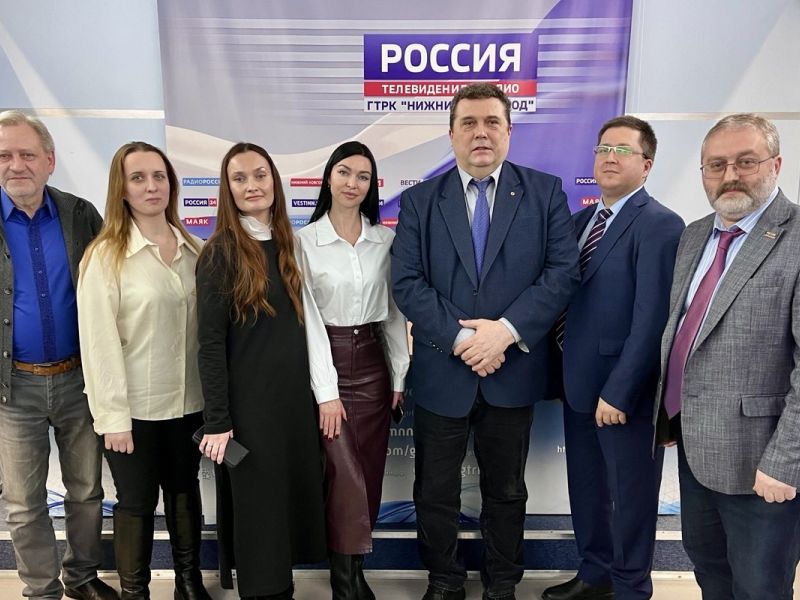 Диалог о будущем профессии: студенты Мининского встретились с председателем Союза журналистов России Владимиром Соловьевым