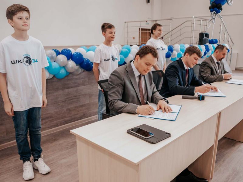 Школа №34 в Гагаринских высотах стала базовой школой Мининского университета
