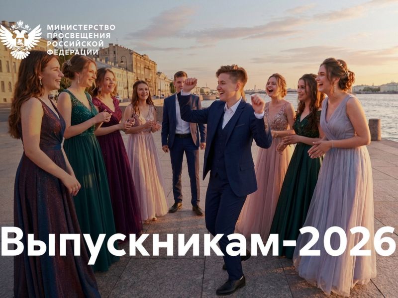 Поздравление Министра просвещения Российской Федерации Сергея Кравцова выпускникам