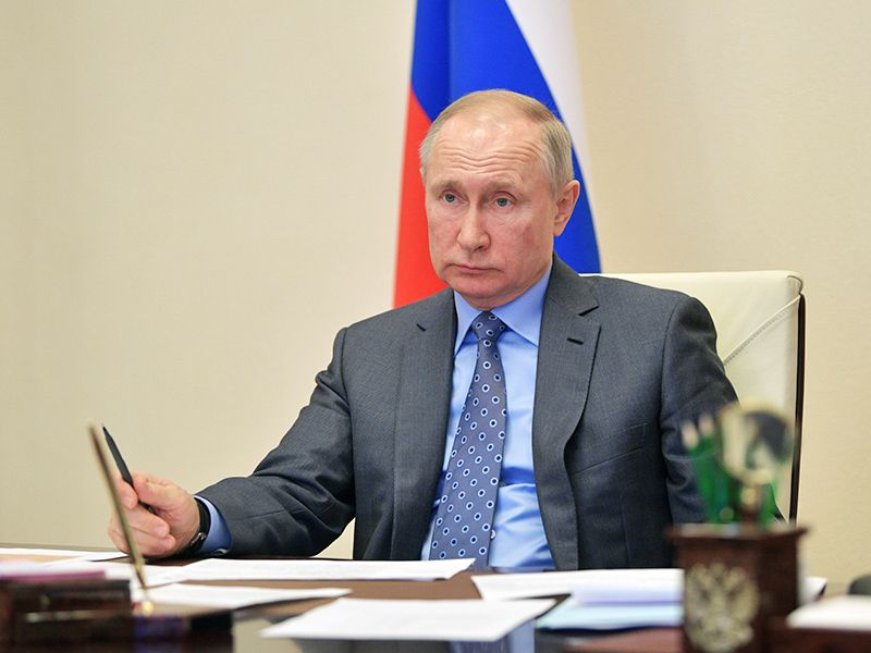 Владимир Путин обратился к россиянам