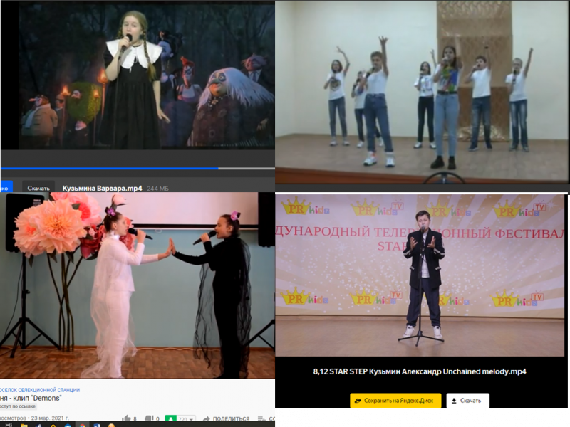 Итоги дистанционного конкурса песен на иностранных языках «Music Stars of - 2021»