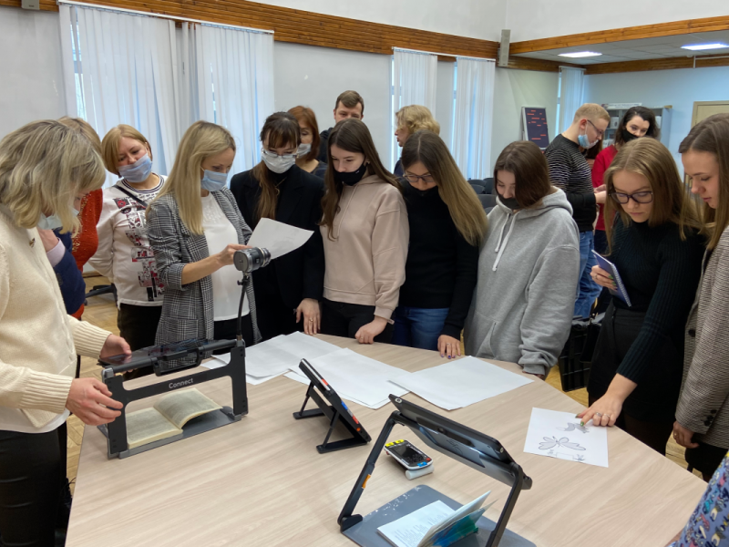 Студенты Мининского университета стали участниками семинара по теме реабилитации незрячих и слабовидящих людей