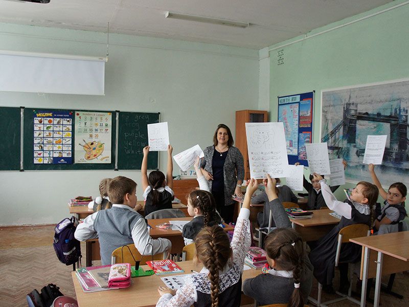 Серия мастер-классов для преподавателей английского языка и учащихся младшего и среднего звена «Доскинской школы»