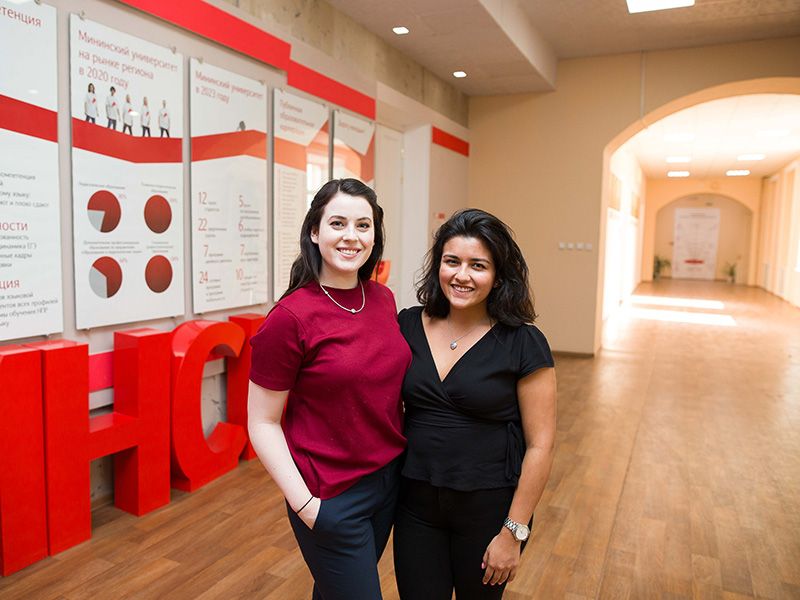 В Мининский университет приехали студентки из Америки по программе Fulbright