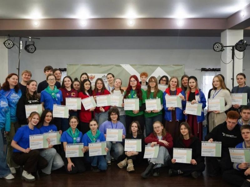 Первокурсницы лингвистического факультета приняли участие во Всероссийской школе педагогического волонтерства 