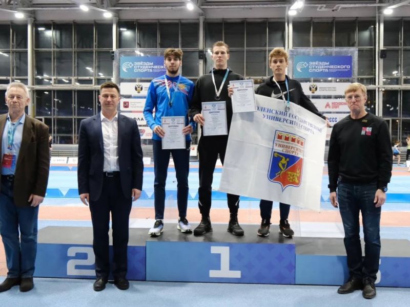 Спортсмены Мининского громко заявили о себе на Всероссийских соревнованиях по легкой атлетике «Звезда студенческого спорта»